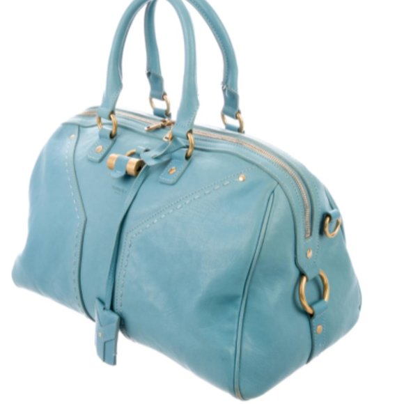 Yves Saint Laurent Bags Yves Saint Laurent Top Handle Bag In Blue